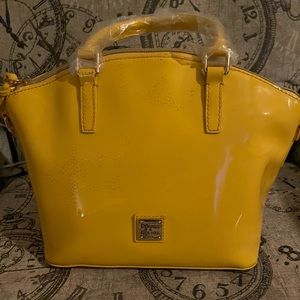 Brand New Dooney and Bourke Genuine Patton leather satchel bag.